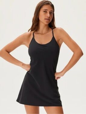 Outdoor Voices Dress, Athletic TechSweat Material in Small, Built in Shorts